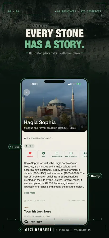 Place page: an illustrated history of Hagia Sophia with read-aloud